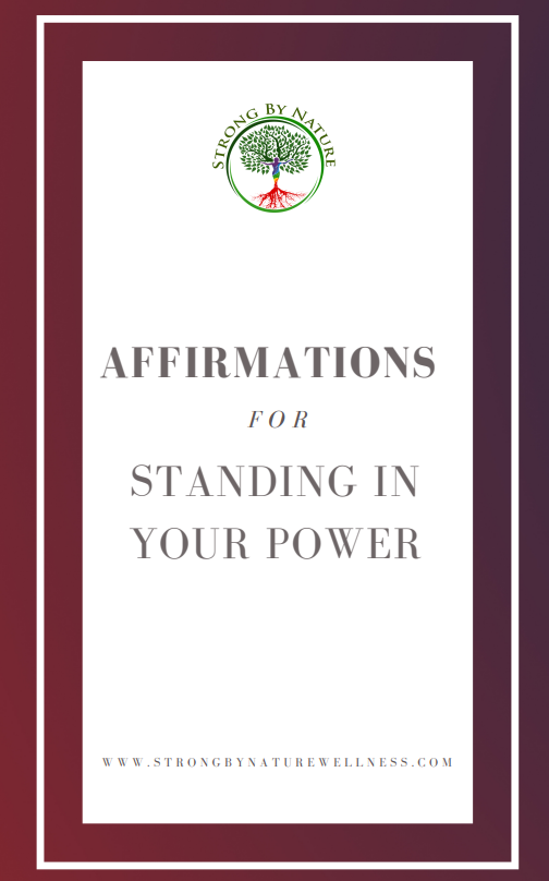 SBN - Affirmations for Standing In Power
