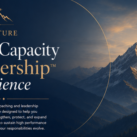 The signature Peak capacity leadership