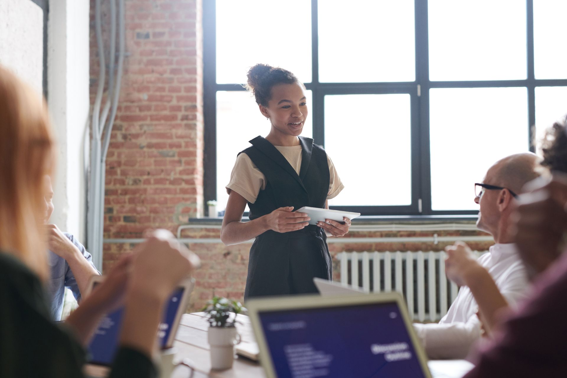 one-on-one executive coaching conversation